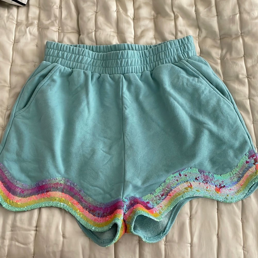 Queen of Sparkles sequin shorts